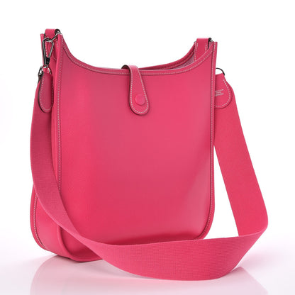 Hermes Epsom Evelyne III PM Rose Tyrien 3 of 7