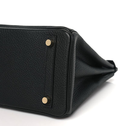 Hermes Togo Birkin 25 Black 9 of 9