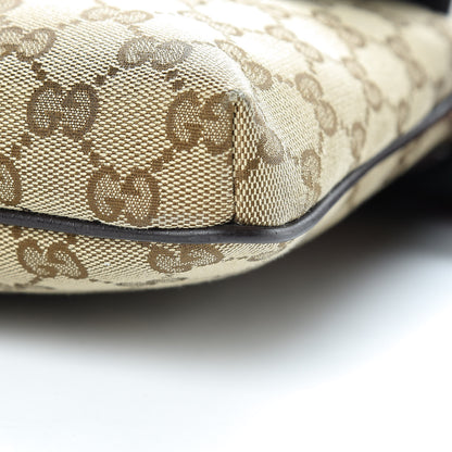 Gucci Monogram Signature Web Small Messenger Brown 10 of 15