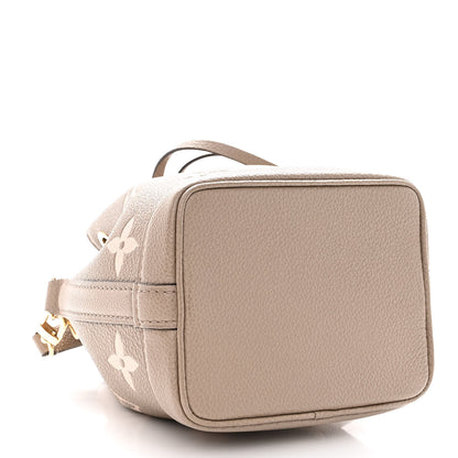 Louis Vuitton Empreinte Monogram Giant Nano Noe Tourterelle Creme 3 of 7