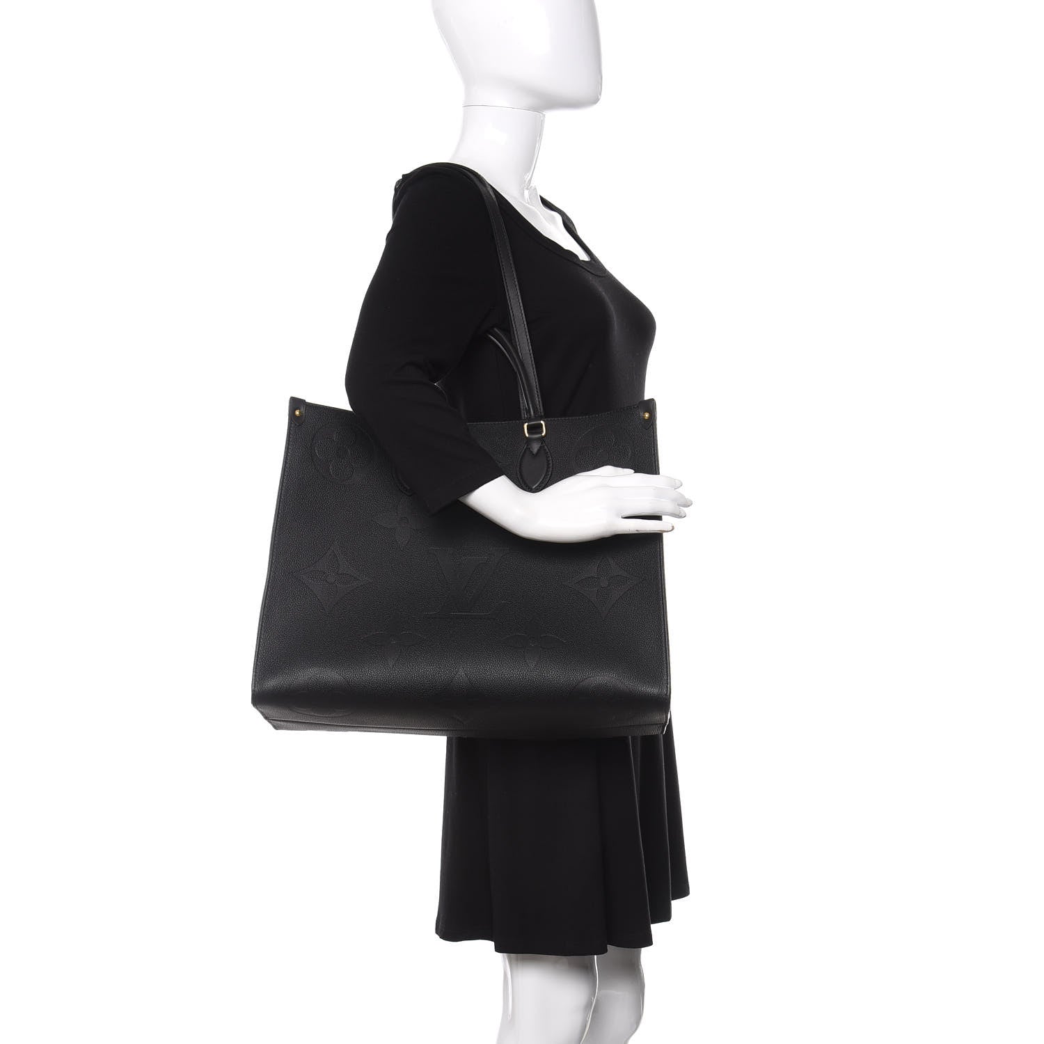 Louis Vuitton Empreinte Monogram Giant Onthego GM Black 2 of 10