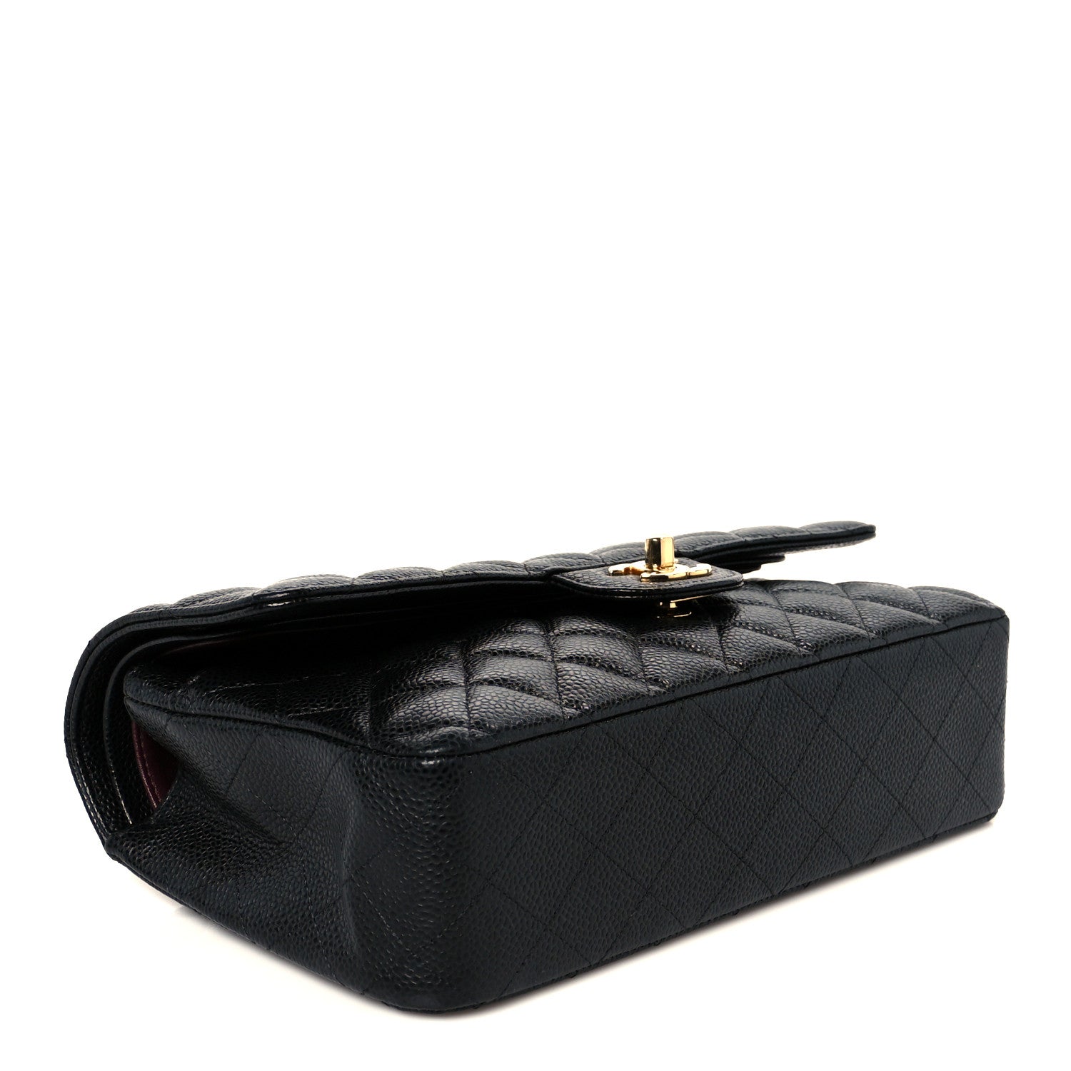 Chanel Caviar Quilted Medium Double Flap Black 4 of 11