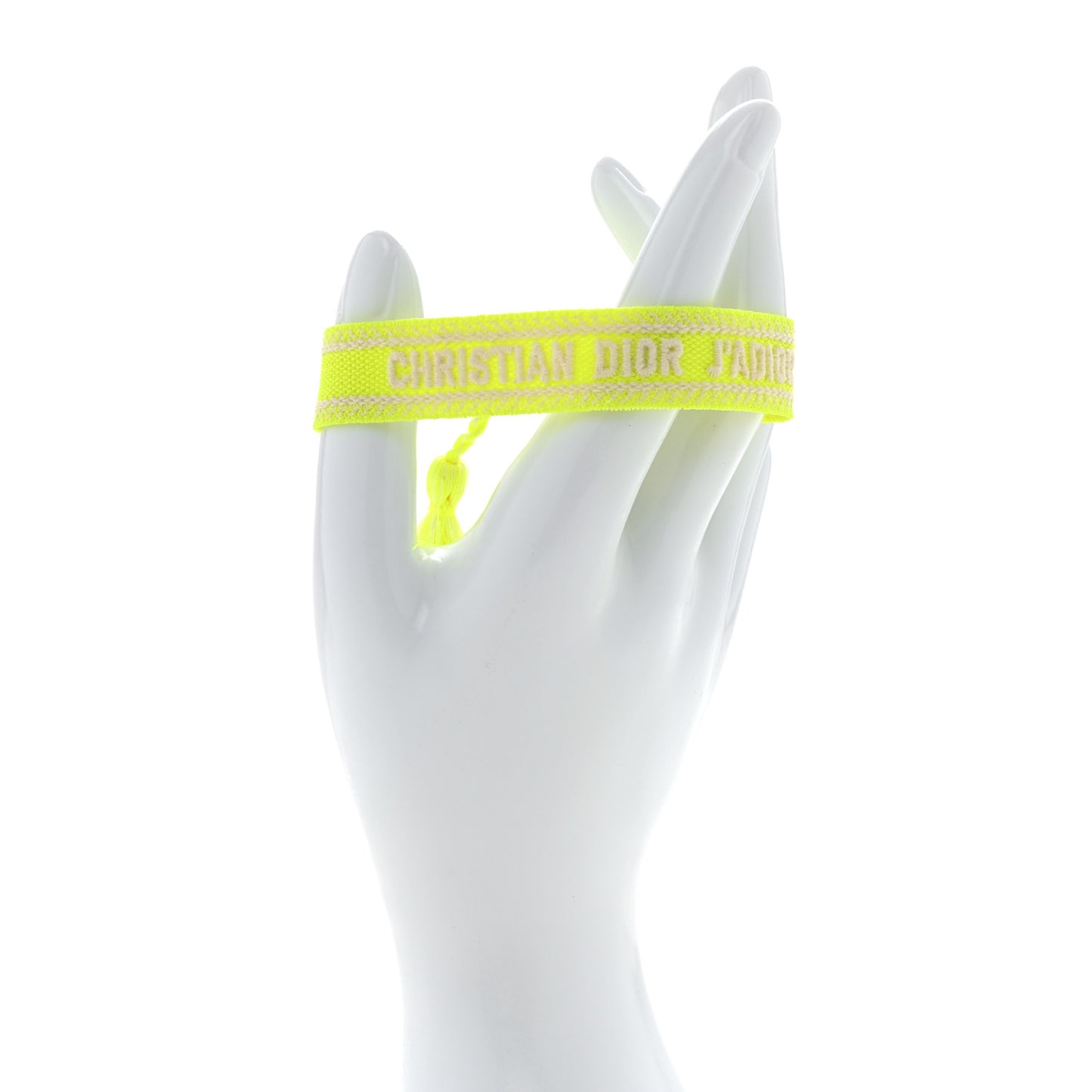 Woven Cotton Saint Tropez Friendship Bracelet Yellow