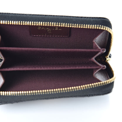 Chanel Caviar Quilted Zip Coin Purse Black 5 of 8