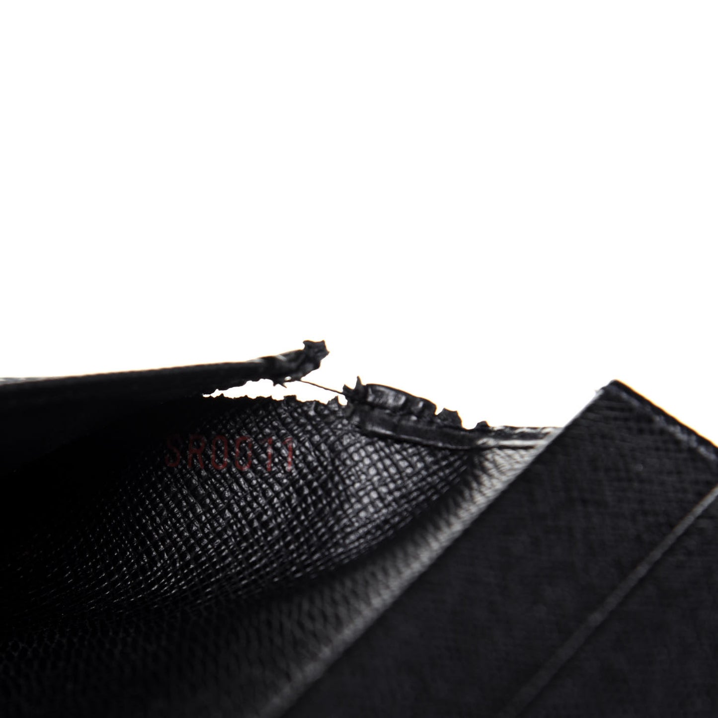 Epi Porte Valeurs Checkbook Wallet Black