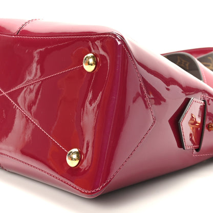 Louis Vuitton Patent Calfskin Miroir Tote Magenta 8 of 8