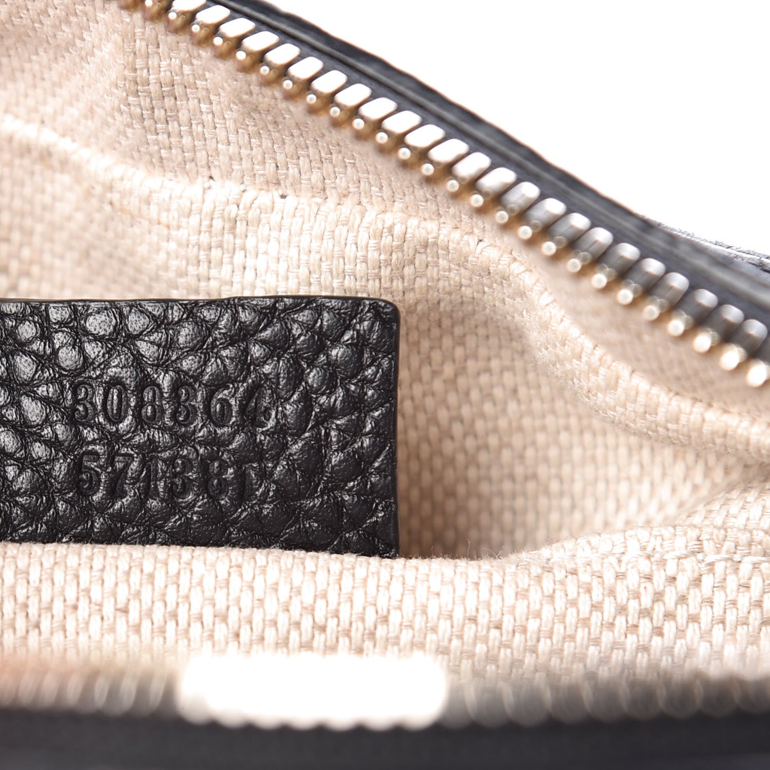 Gucci Pebbled Calfskin Small Soho Disco Bag Black 7 of 11