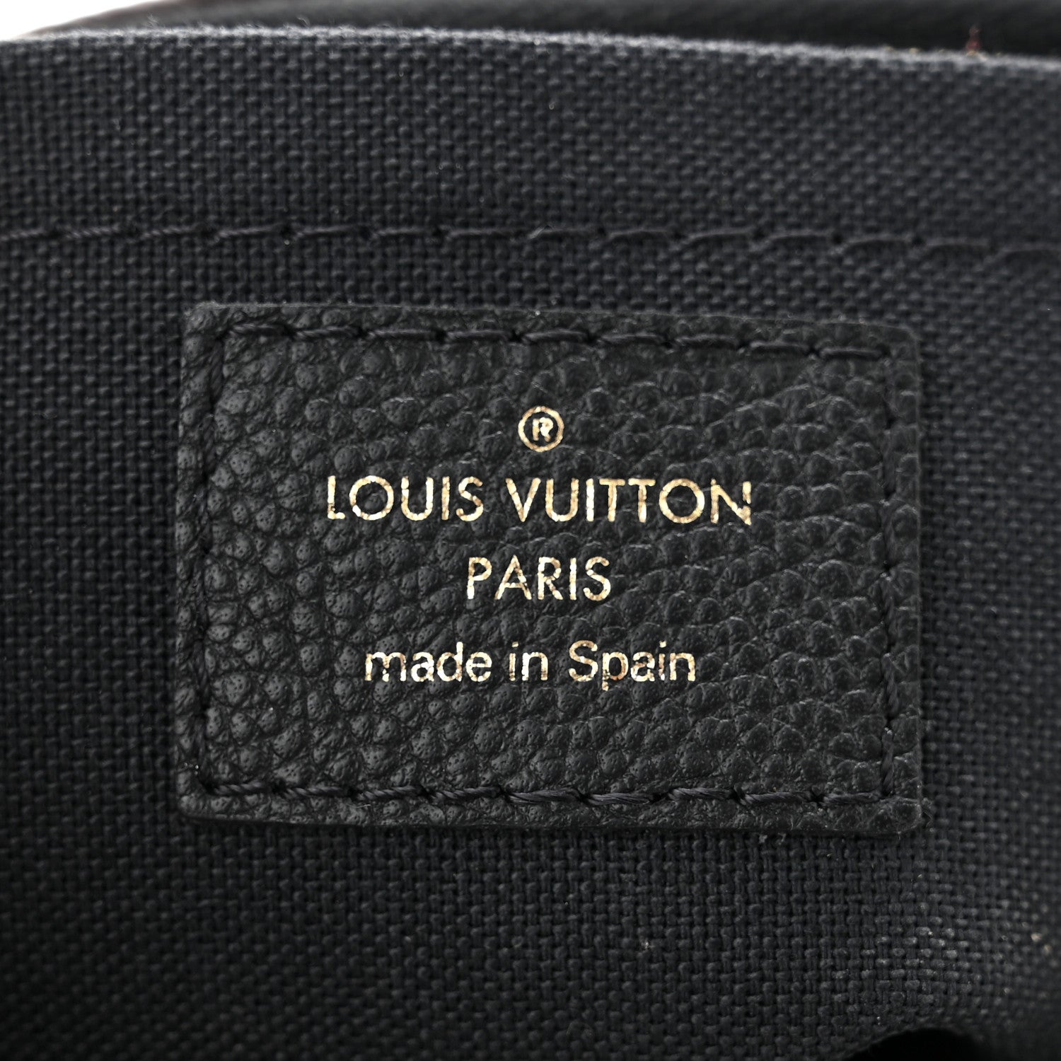 Louis Vuitton Monogram Pallas Clutch Black 6 of 10