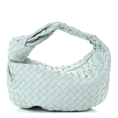 Bottega Veneta Nappa Intrecciato Teen Jodie Hobo Teal Washed 1 of 10