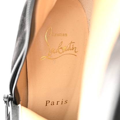 Christian Louboutin Suede Lipbooty 100 Booties 39 Black 7 of 11