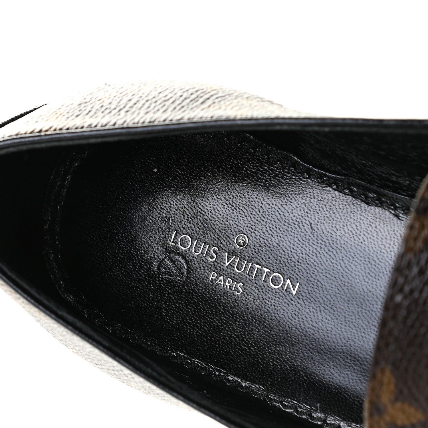 Louis Vuitton Monogram Upper Case Flat Loafer 37.5 6 of 14
