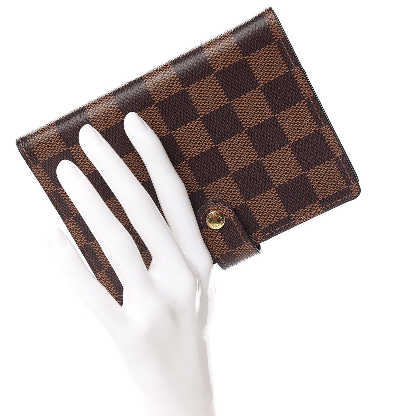 Damier Ebene Small Ring Agenda Cover