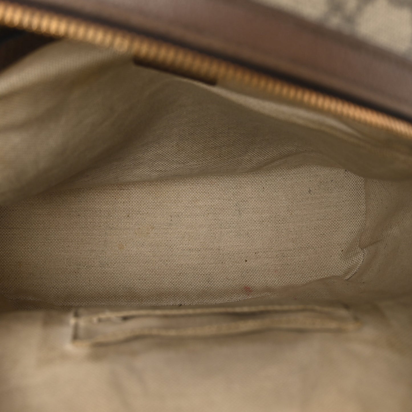 GG Supreme Monogram Calfskin Web Small Ophidia Day Backpack Beige Ebony New Acero