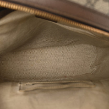 Gucci GG Supreme Monogram Calfskin Web Small Ophidia Day Backpack Beige Ebony New Acero 6 of 12