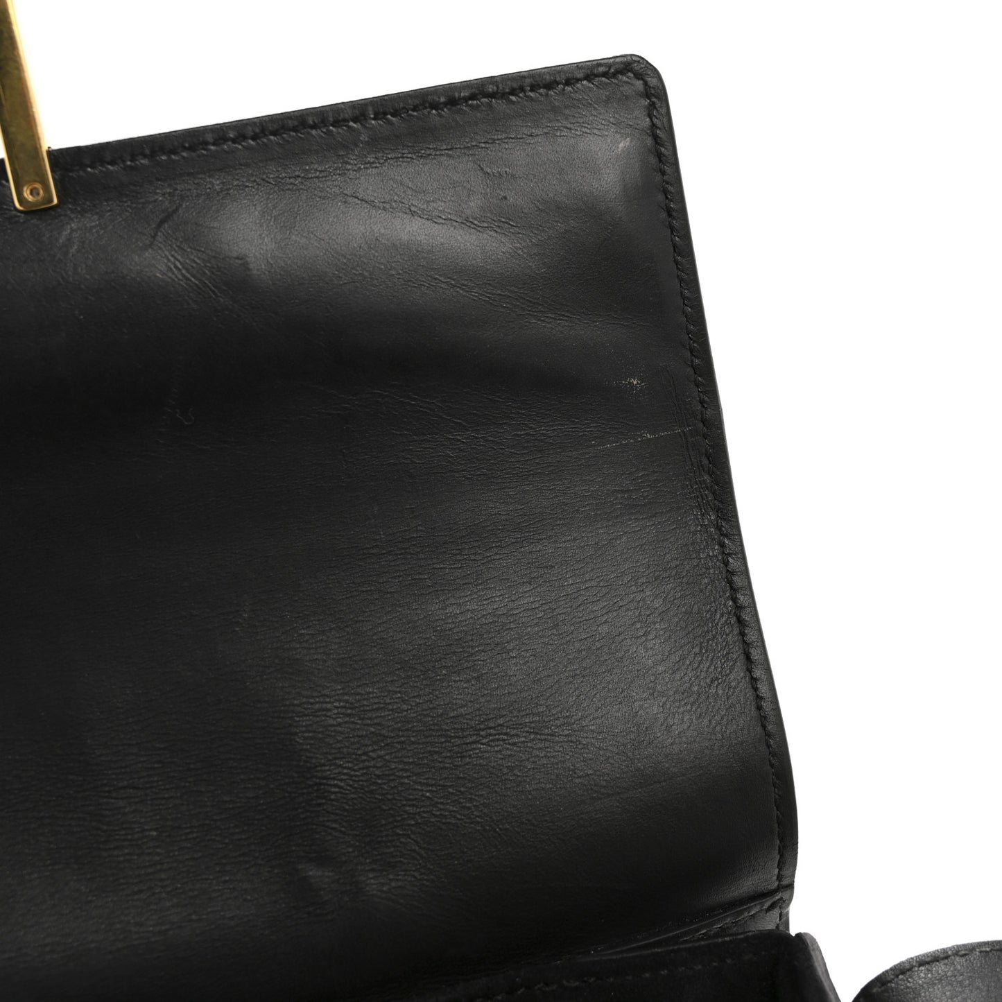 Calfskin Medium Classic Lulu Bag Beige Black