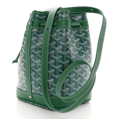 Goyard Goyardine Petit Flot Bucket Bag PM Green 3 of 9