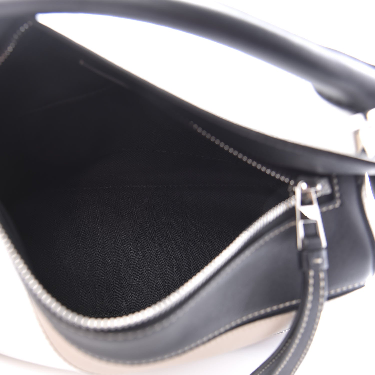 Loewe Calfskin Small Puzzle Bag Black Taupe 5 of 16