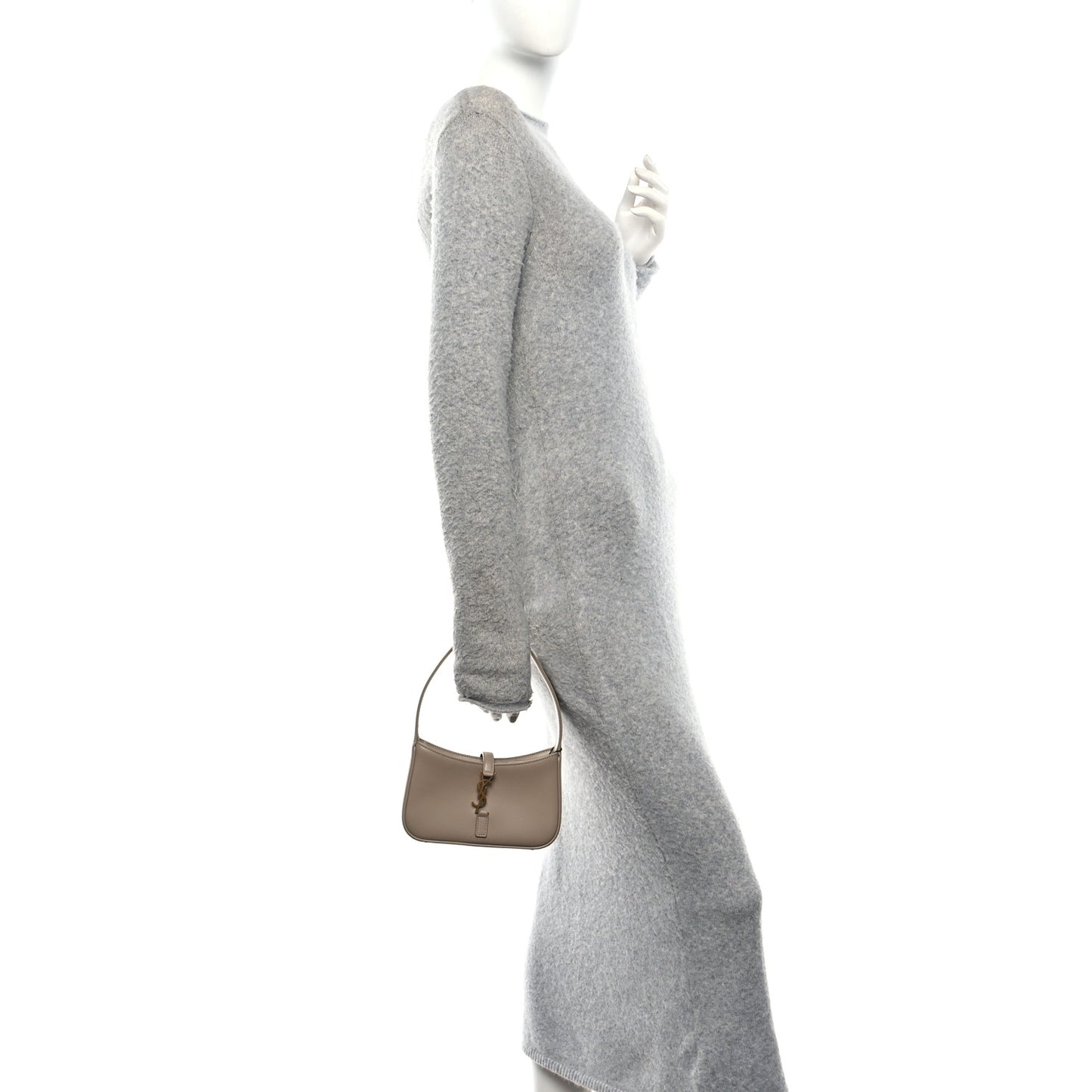Smooth Calfskin Le 5 A 7 Mini Hobo Rosy Sand