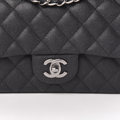 Chanel Iridescent Caviar Quilted Mini Rectangular Flap Black 8 of 12
