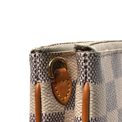 Louis Vuitton Damier Azur Double Zip Pochette 14 of 14