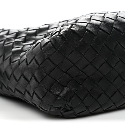 Bottega Veneta Nappa Intrecciato Crossbody Messenger Black 9 of 13