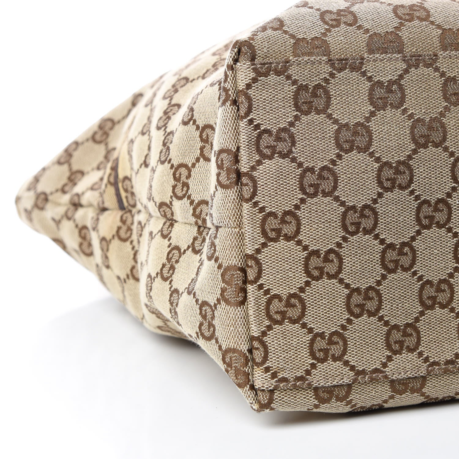 Gucci Monogram Web Large Diaper Tote Brown 9 of 19