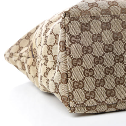 Gucci Monogram Web Large Diaper Tote Brown 9 of 19
