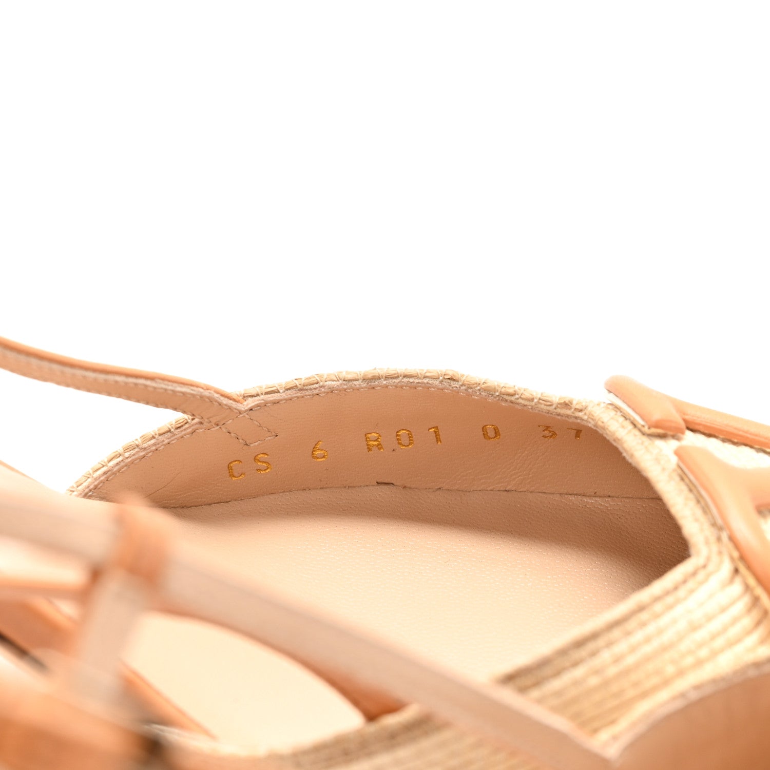 Valentino Garavani Raffia Calfskin Vlogo Slingback 80mm Pumps 37 Naturale Beige Multicolor 9 of 10