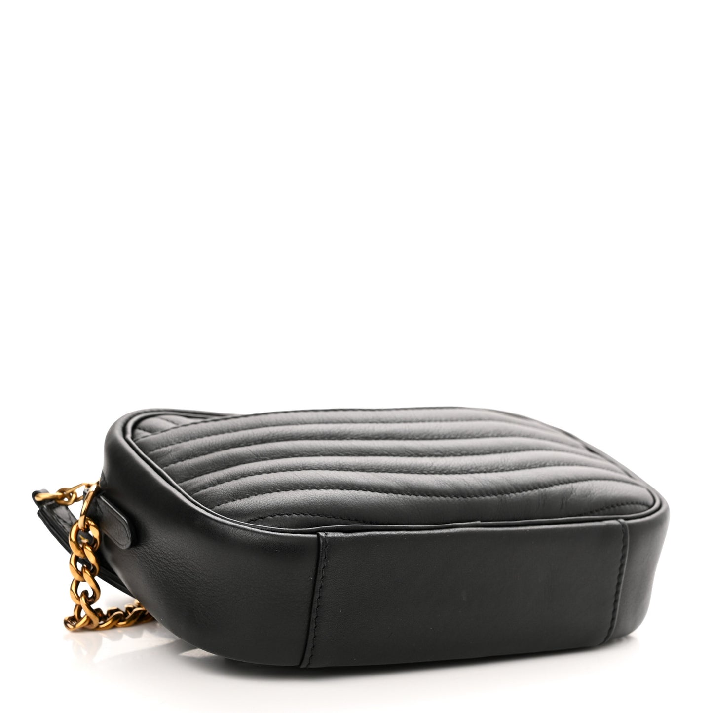 Calfskin New Wave Camera Bag Black