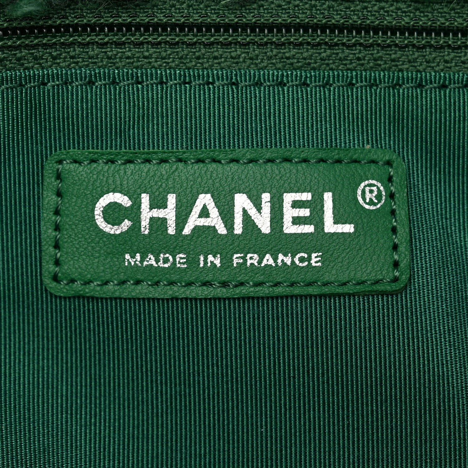 Chanel Tweed Easy 2.55 Reissue Flap Green 6 of 10