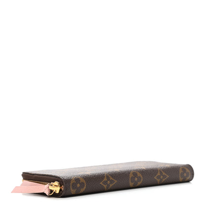 Louis Vuitton Monogram Clemence Wallet Rose Ballerine 4 of 7