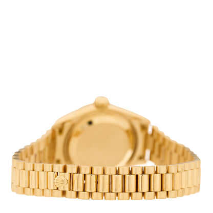 Rolex 18K Yellow Gold Diamond 26mm Datejust President Watch Champagne Jubilee 69178 3 of 4