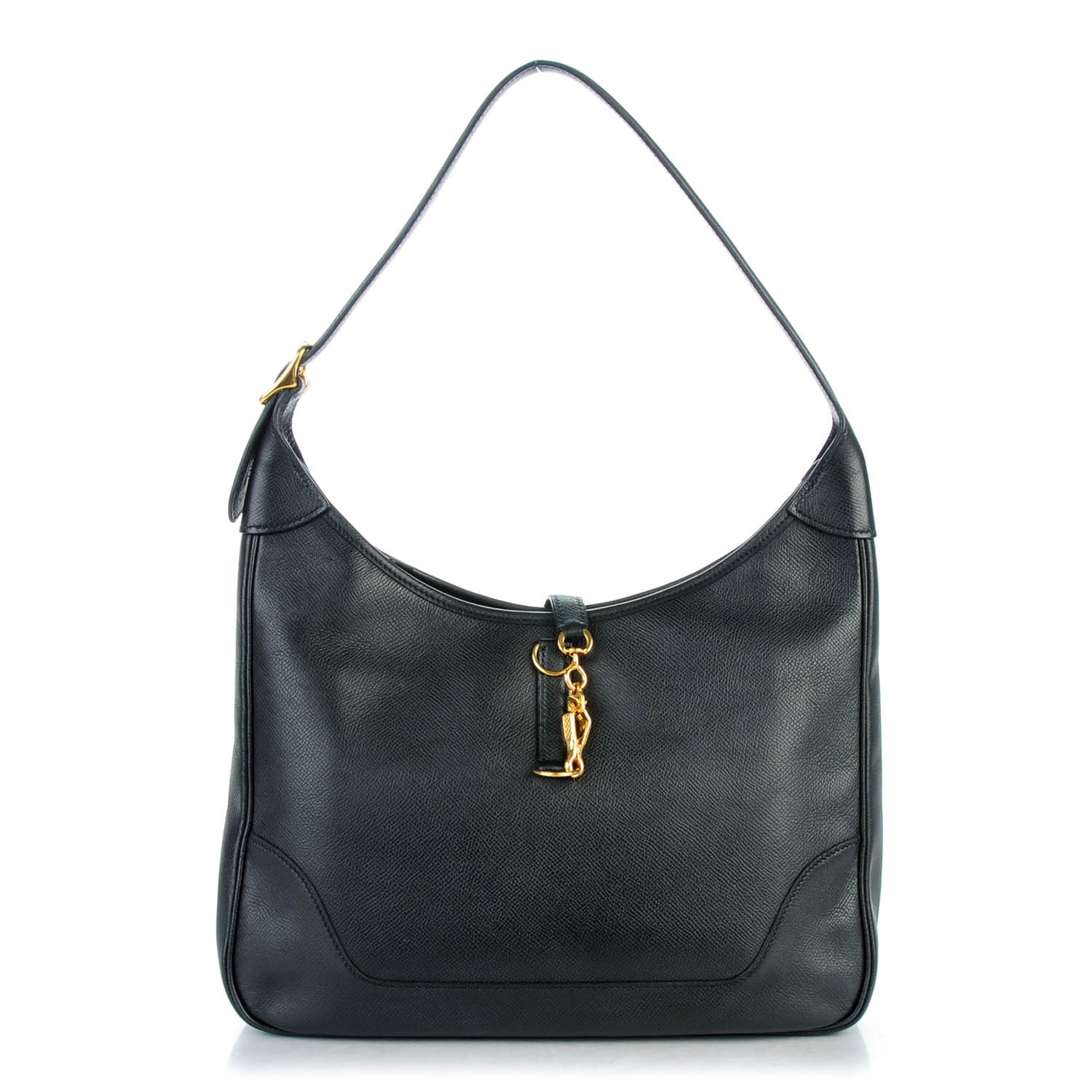 Hermes Courchevel Trim II 31 Black 1 of 6