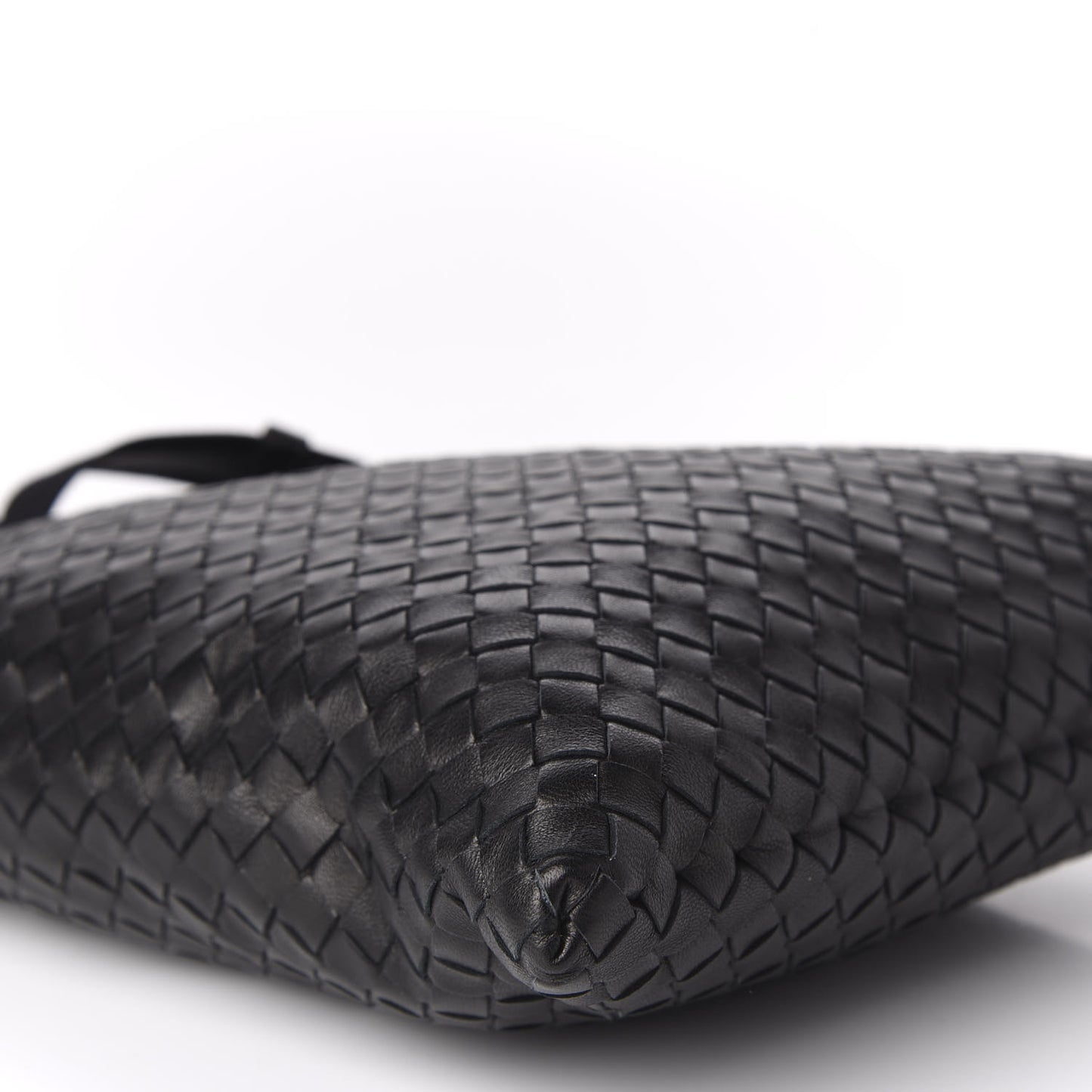 Nappa Intrecciato VN Crossbody Messenger Bag Black