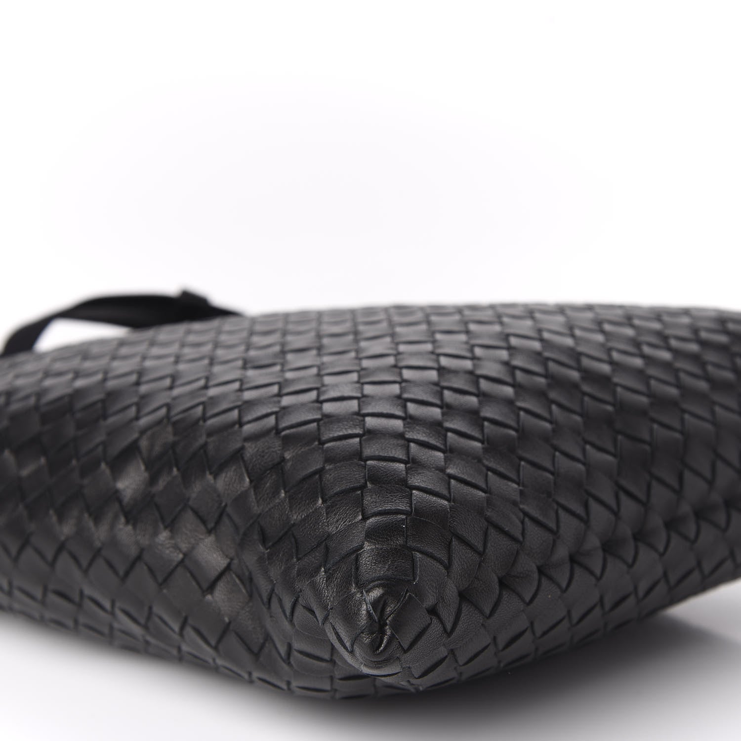 Bottega Veneta Nappa Intrecciato VN Crossbody Messenger Bag Black 9 of 17