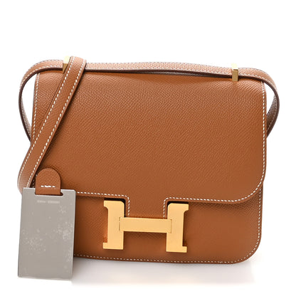 Hermes Epsom Constance 18 Gold 3 of 12