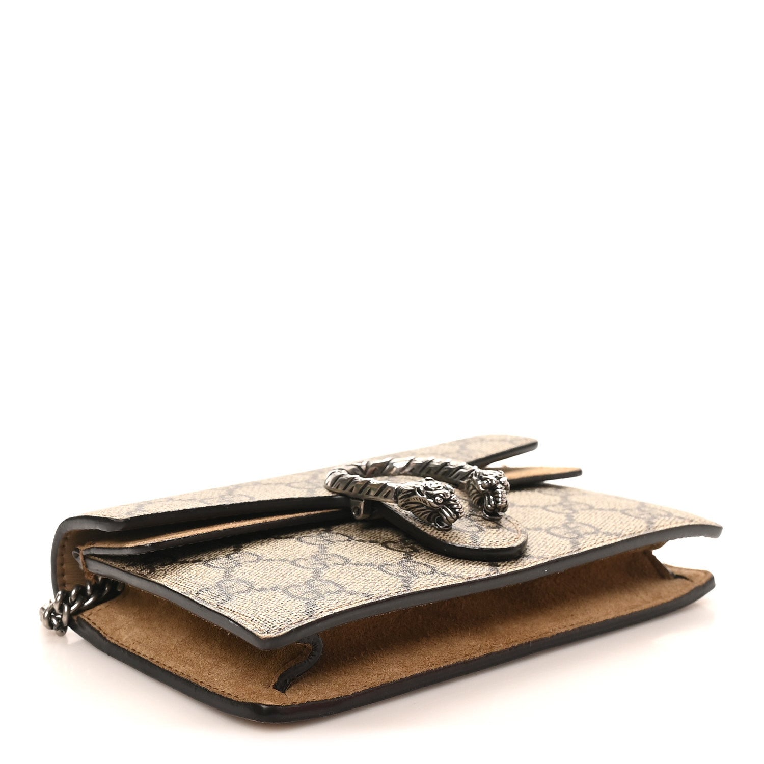 Gucci GG Supreme Monogram Super Mini Dionysus Shoulder Bag Taupe 3 of 10