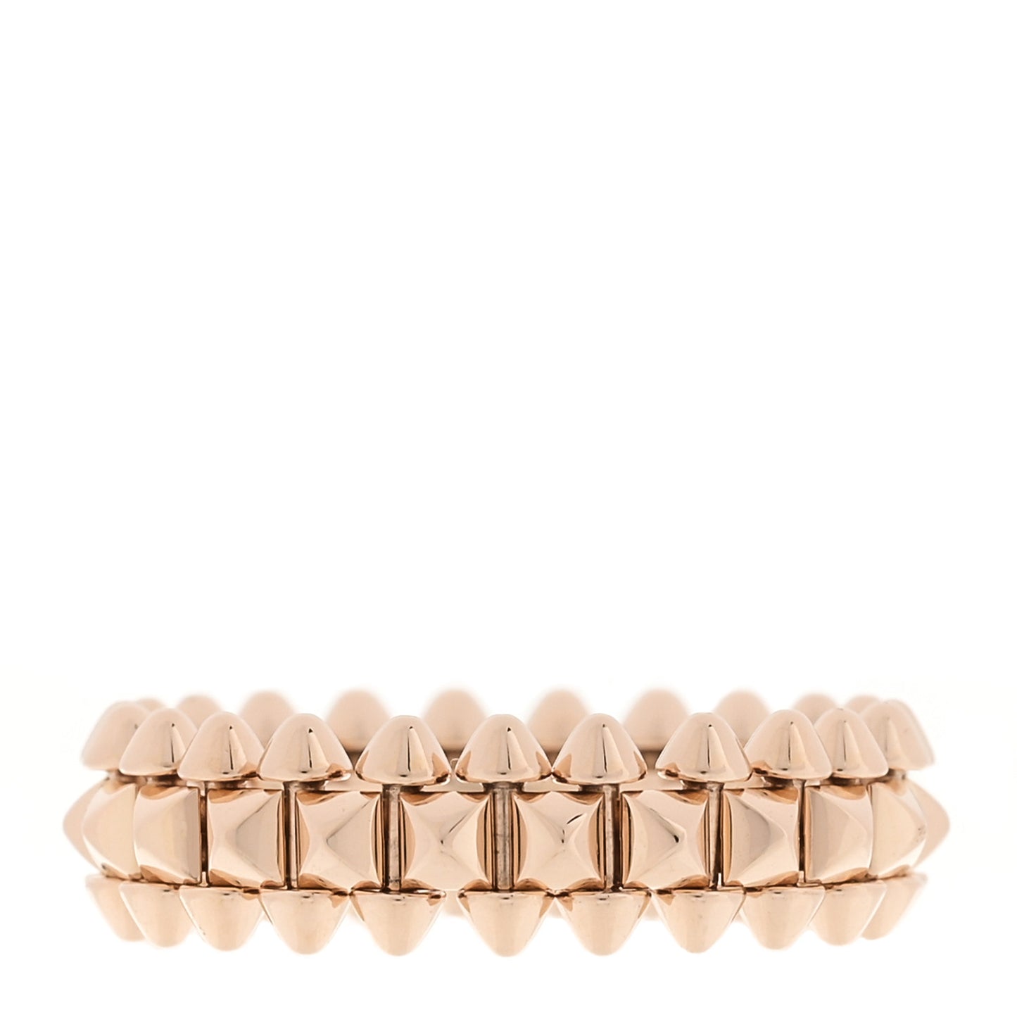18K Pink Gold SM Clash De Cartier Ring 54 6.75