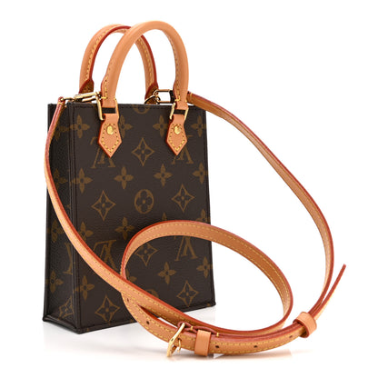 Louis Vuitton Monogram Petit Sac Plat 3 of 10