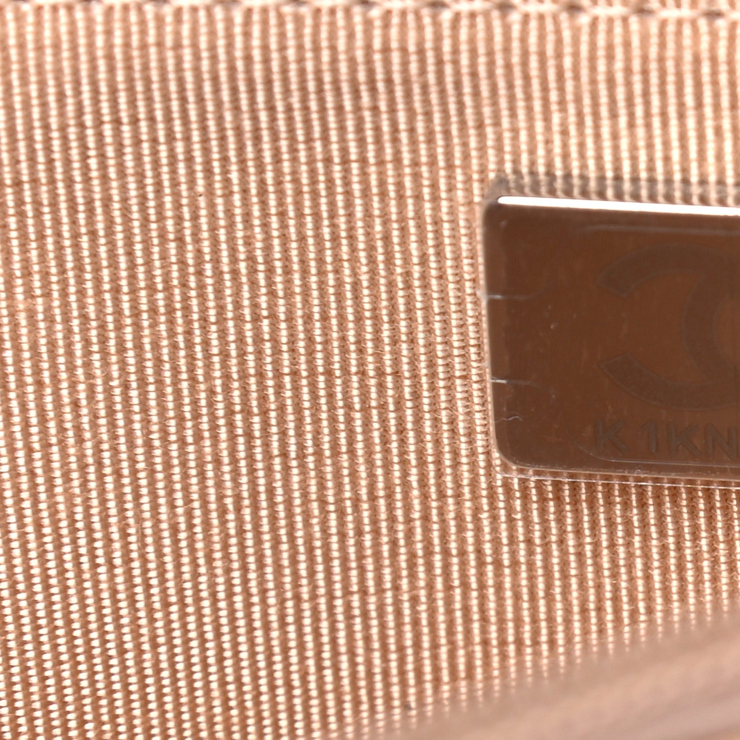Caviar Quilted Wallet On Chain WOC Beige