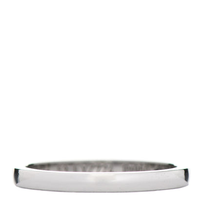 Cartier Platinum 2mm Ballerine Wedding Band Ring 53 6.5 1 of 5