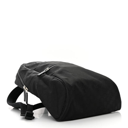 Gucci Nylon Monogram Slim Backpack Black 4 of 10