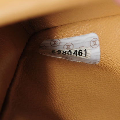Chanel Lambskin Bekko Resin Medium Single Flap Beige 9 of 9