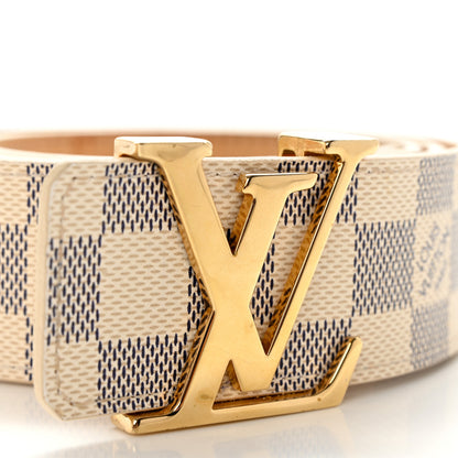 Louis Vuitton Damier Azur LV Initiales Belt 90 36 9 of 9
