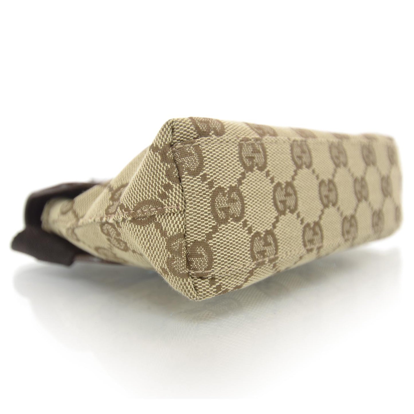 GG Monogram Flight Belt Bag Dark Brown