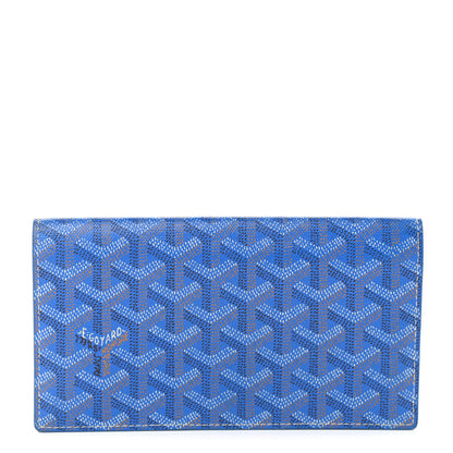 Goyard Goyardine Richelieu Wallet Sky Blue 1 of 8