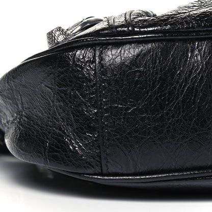 Balenciaga Agneau Arena Le Cagole Shoulder Bag XS Black 8 of 9