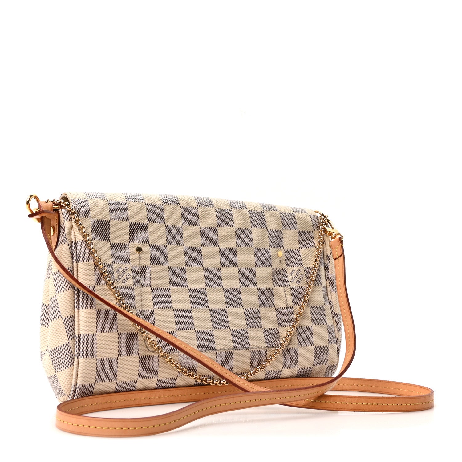 Louis Vuitton Damier Azur Favorite MM 3 of 11