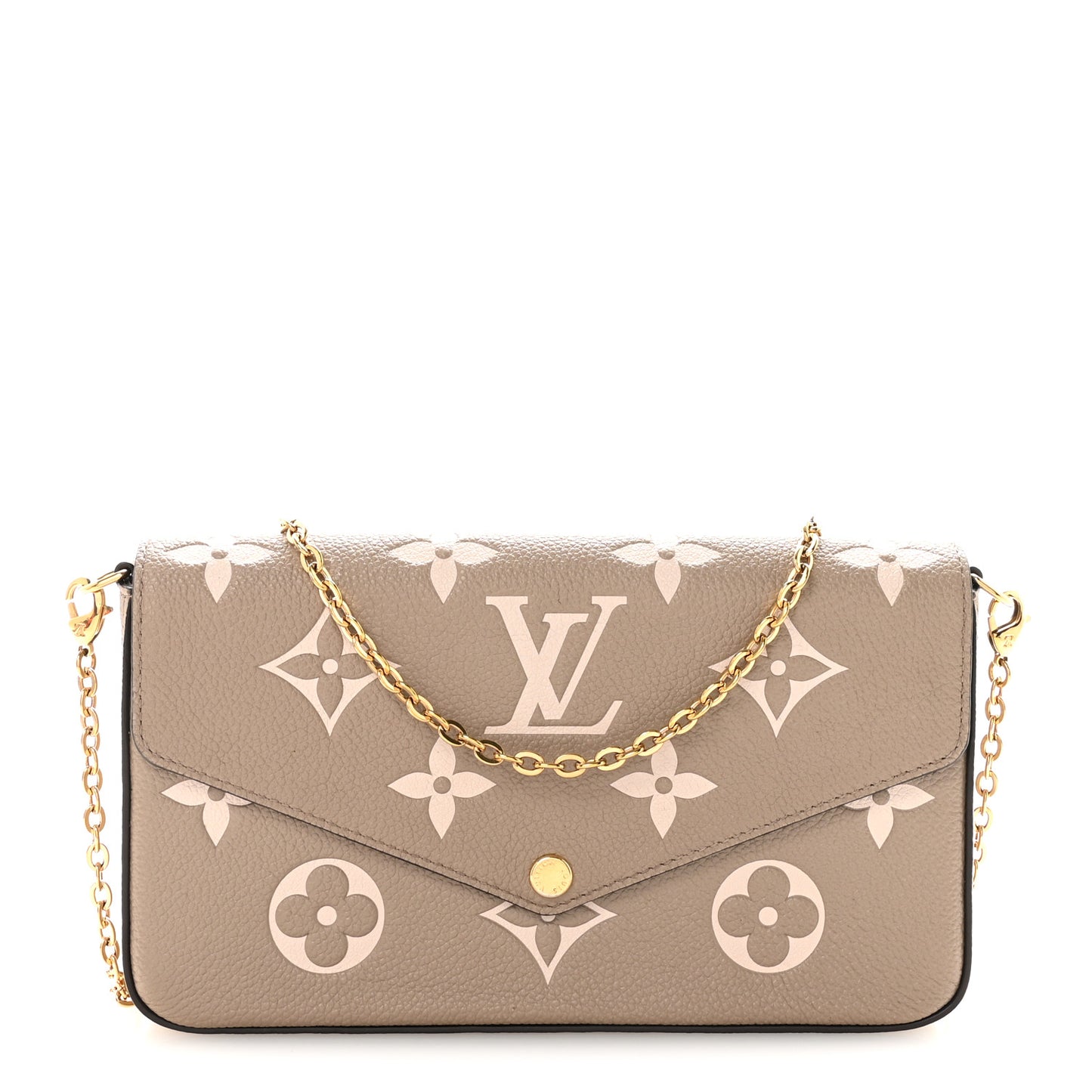 Empreinte Monogram Giant Felicie Pochette Tourterelle Creme