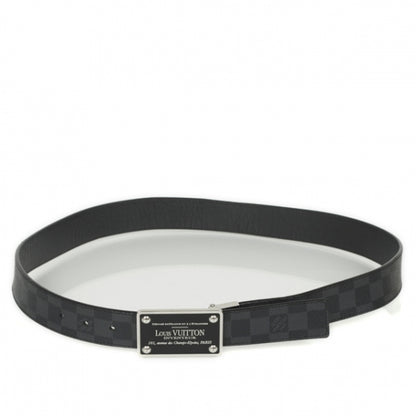 Louis Vuitton Damier Graphite Inventeur Reversible Belt 100 40 1 of 7